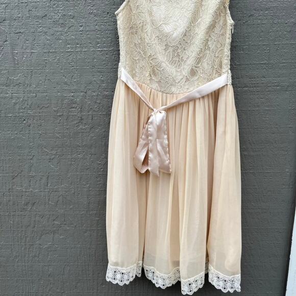Beige Boho Fairy Dress (L *runs small) - Picture 6 of 8